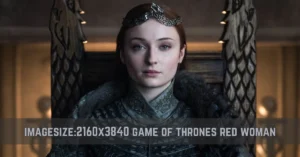 imagesize:2160x3840 game of thrones red woman