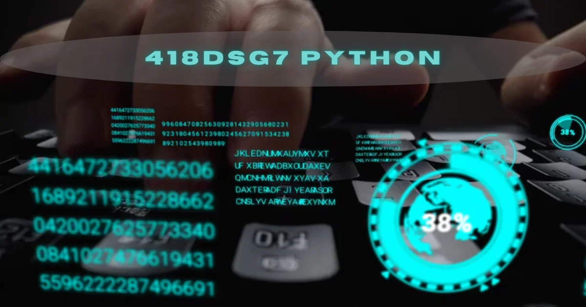 418dsg7 python