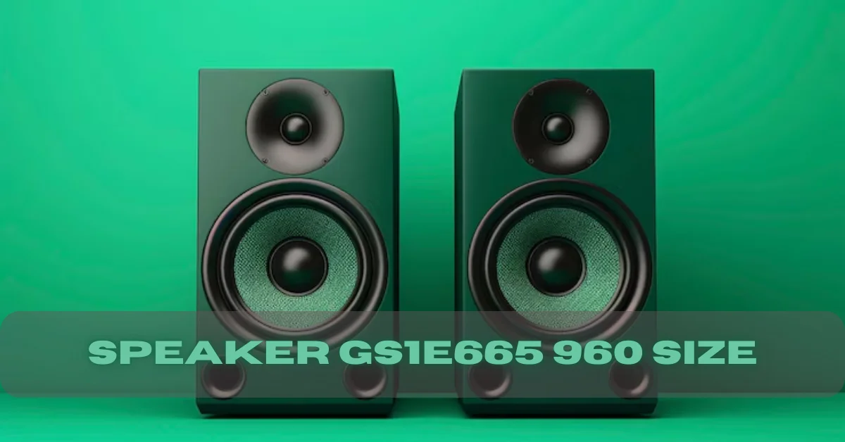 speaker gs1e665 960 size