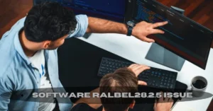 software ralbel28.2.5 issue