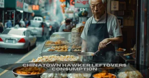 Chinatown Hawker Leftovers Consumption