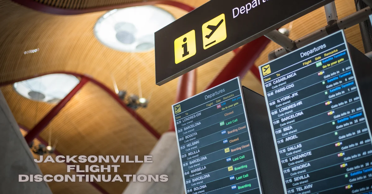 jacksonville flight discontinuations