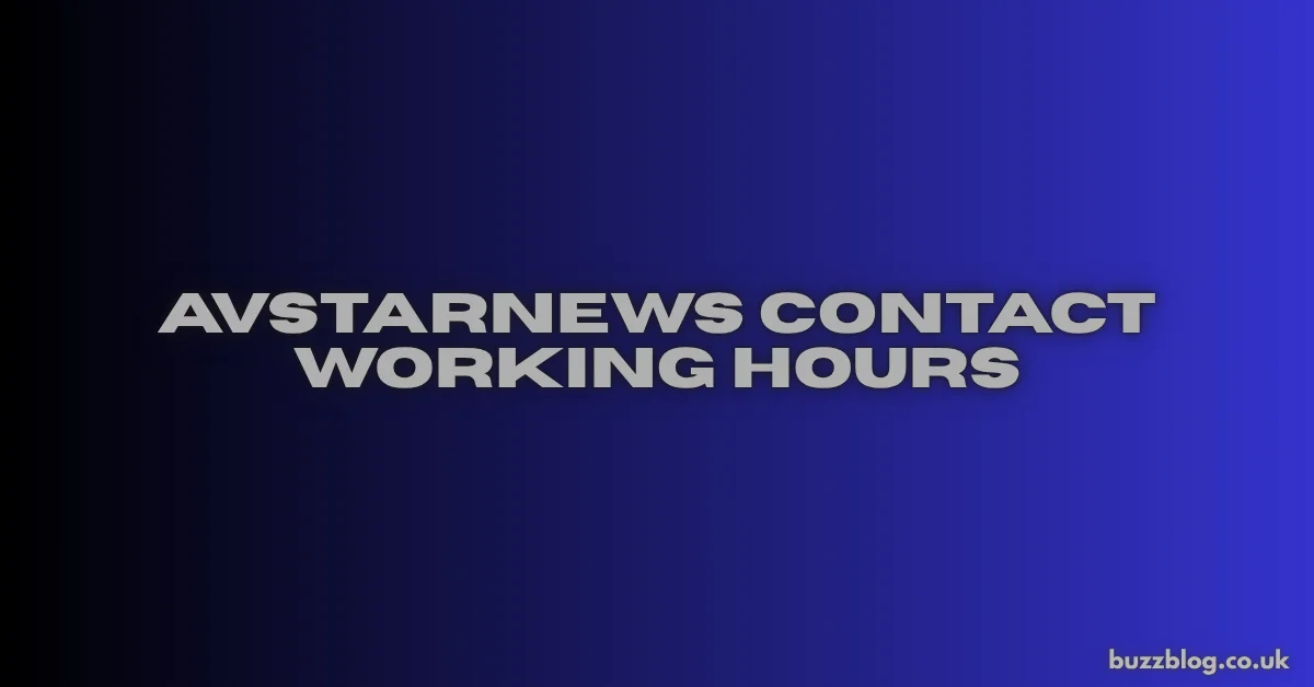 avstarnews contact working hours
