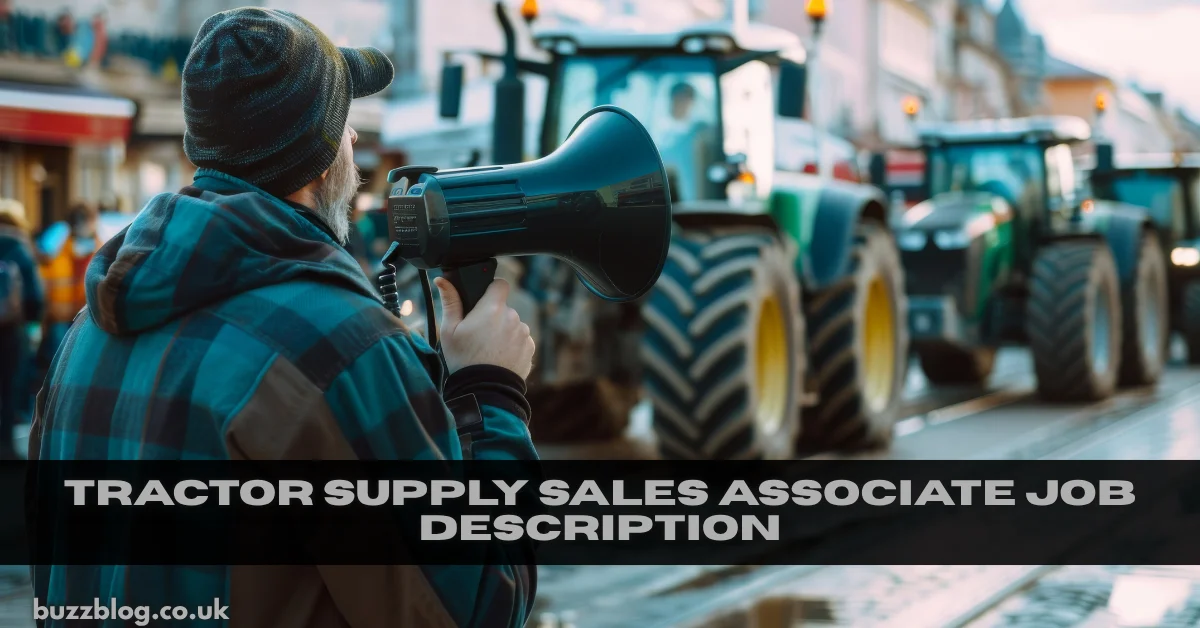 tractor supply sales associate job description