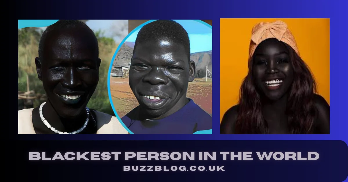 blackest person in the world