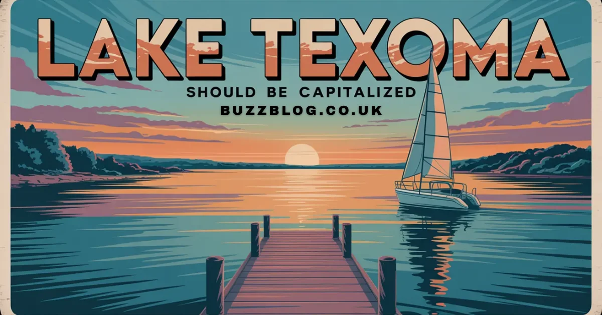lake texoma should be capitalized