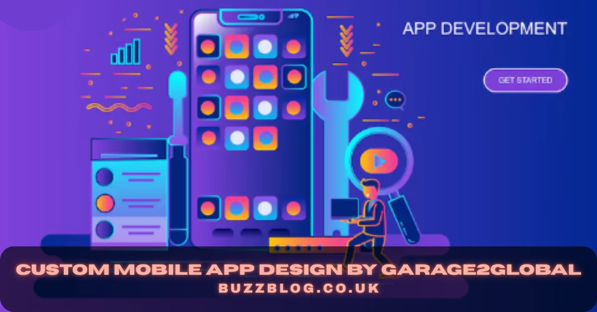 custom mobile app design by garage2global