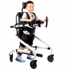Walkers and children walker to aid child mobility.