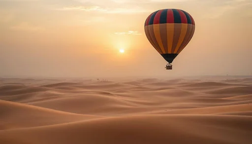Sunrise Hot Air Balloon