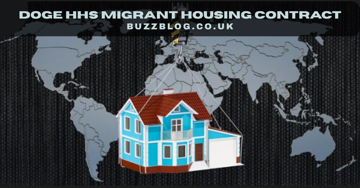 doge hhs migrant housing contract