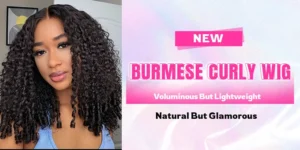 Burmese Curly Wig