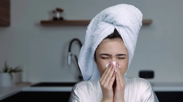 dry skin and sinus problems