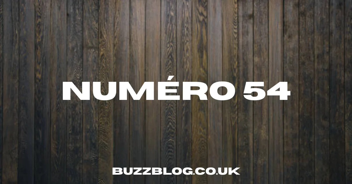numéro 54