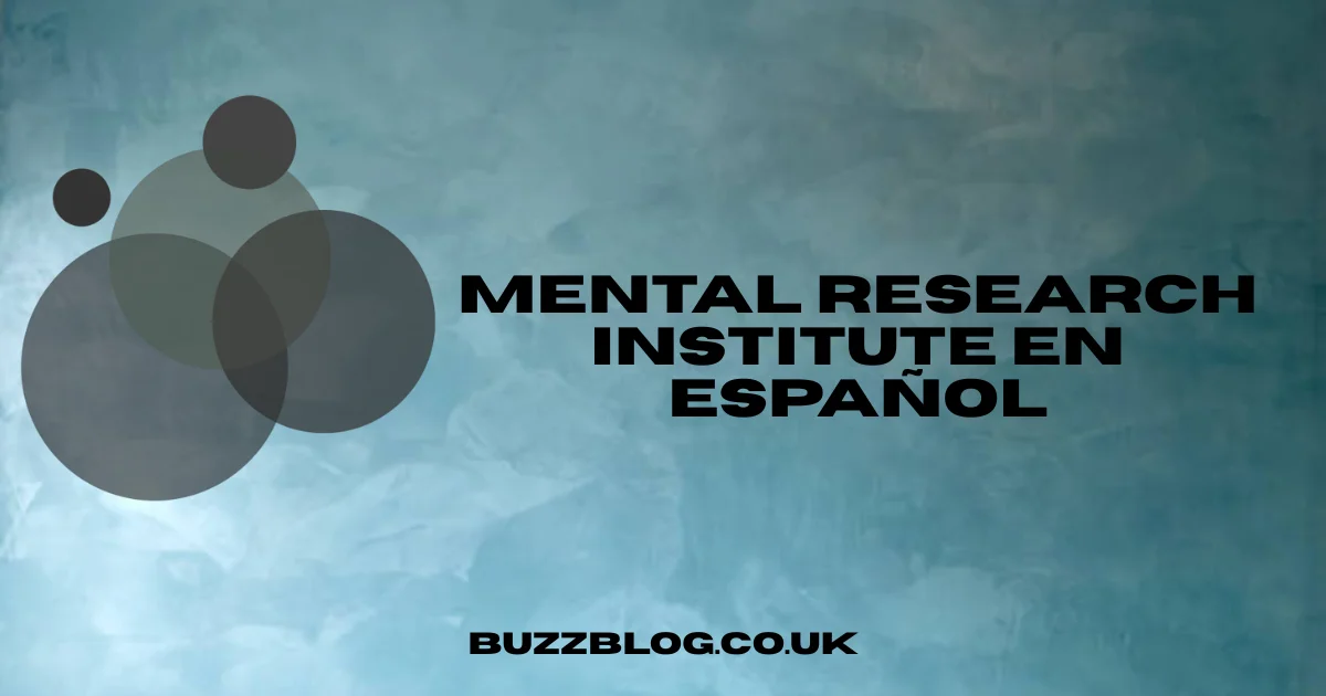 mental research institute en español