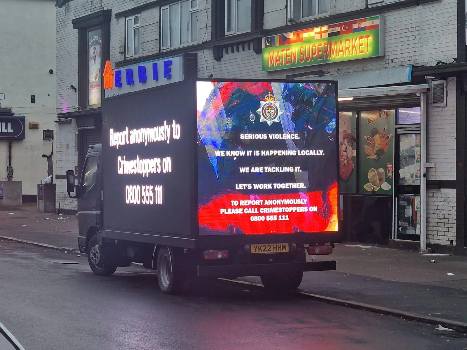 Advert Display Hire UK