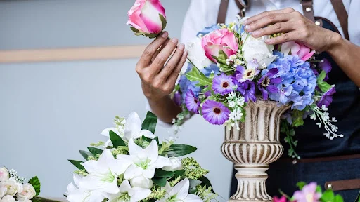 artificial flower centerpieces