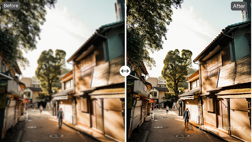 AI photo enhancer
